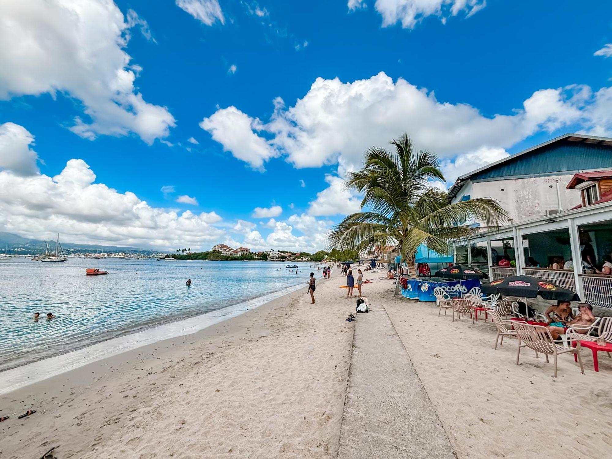 Le Nid Bleu Studio Vue Mer Les Trois-Ilets Luaran gambar